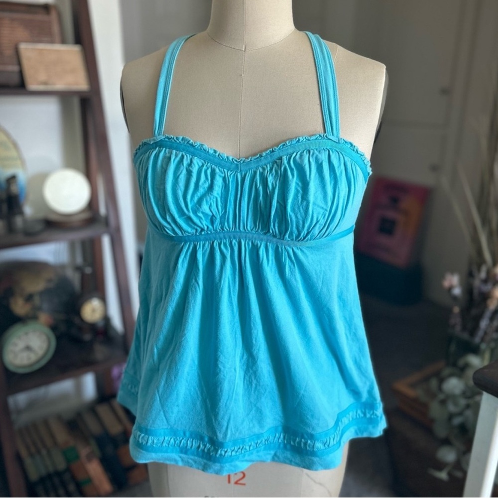 Rare Abercrombie & Fitch Y2K babydoll tank top